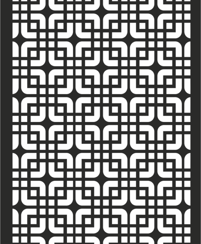 Geometric Panel dxf file