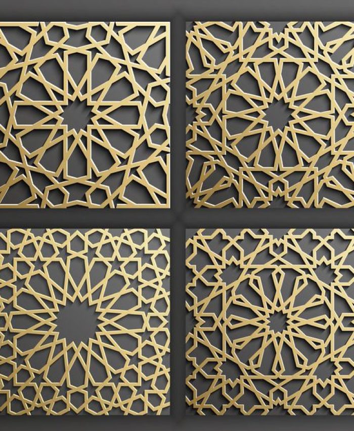 Islamic Scrollwork dxf file