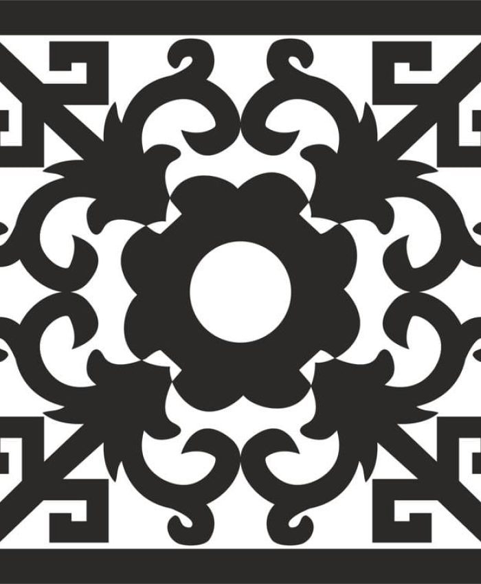 Ornament Pattern Dxf file