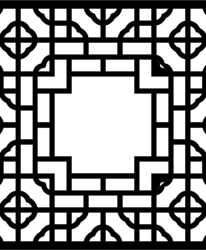 Ornamental Pattern dxf file