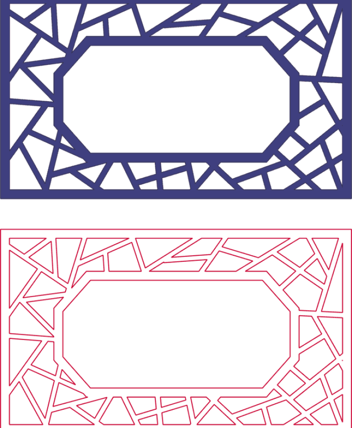 Pattern Designs 2D 27 dxf file