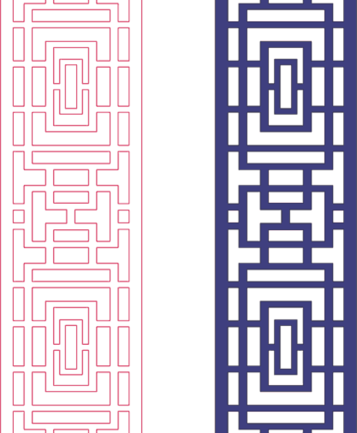 Pattern Designs 2D 40 dxf file