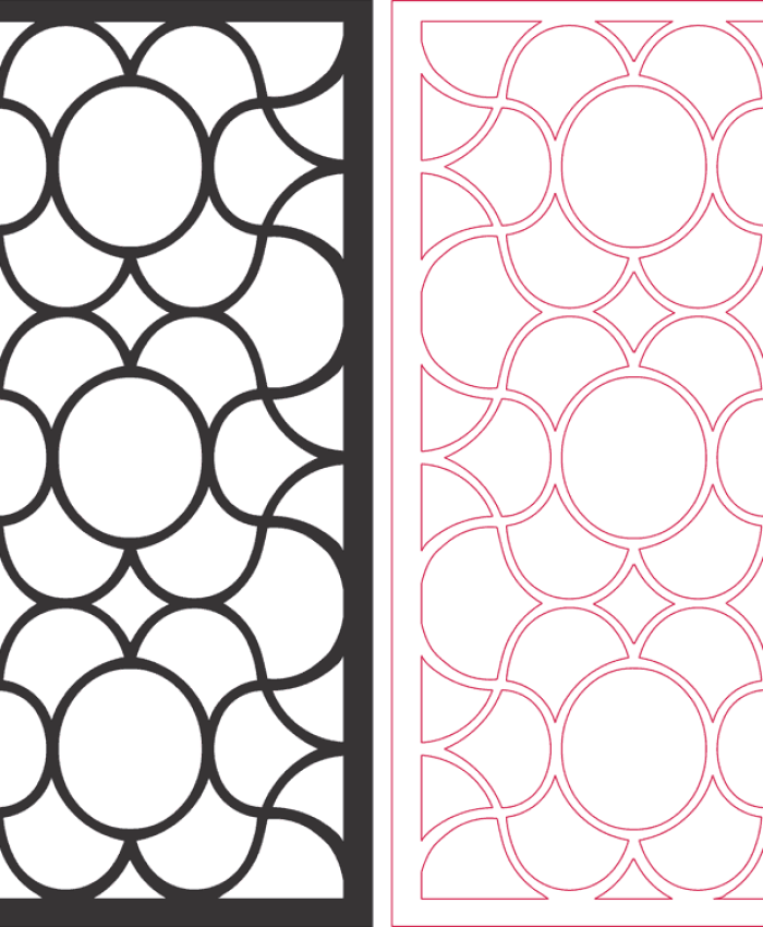 Pattern Designs 2D 61 dxf file