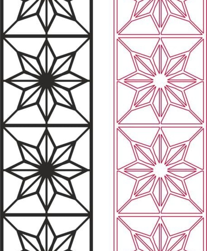 Star Pattern dxf file