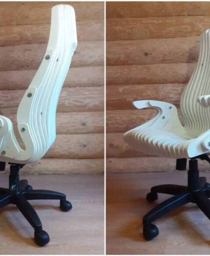 get a Wooden Parametric Chair dxf file free