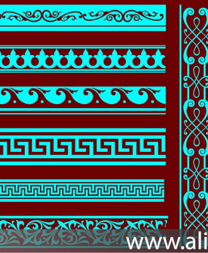 arabesque pattern FREE VECTOR DXF for cnc