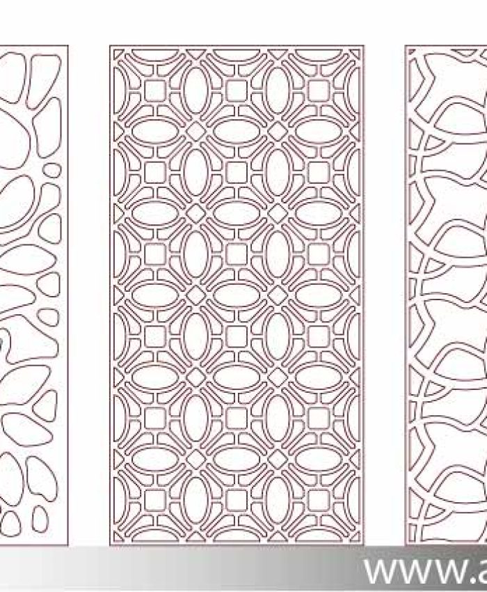 dxf free file for jali design laser cutting