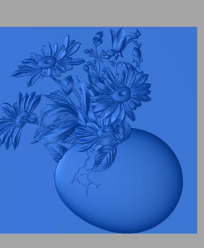 get a free fragment flower STL file