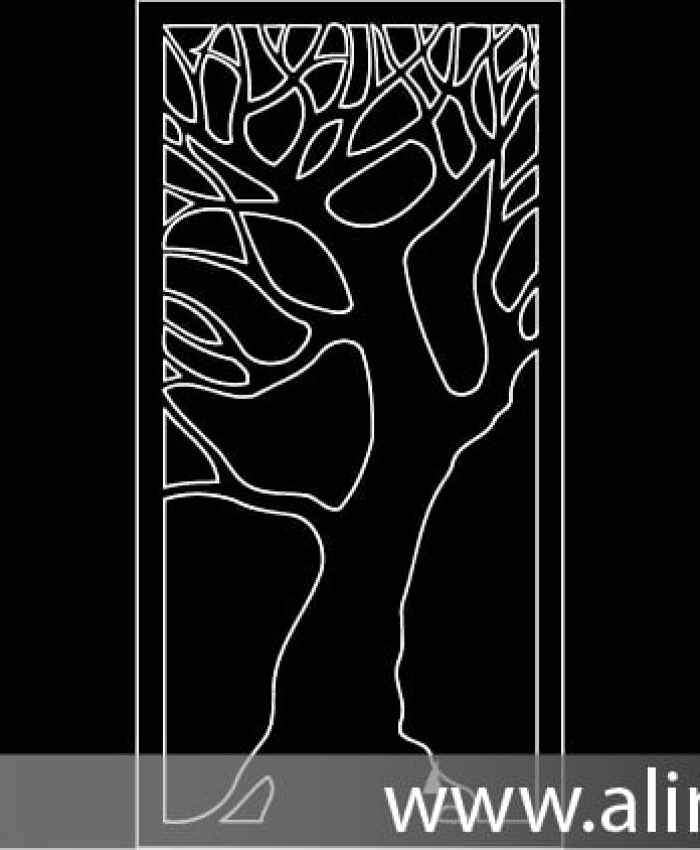 get a free tree panel wall art free dxf download