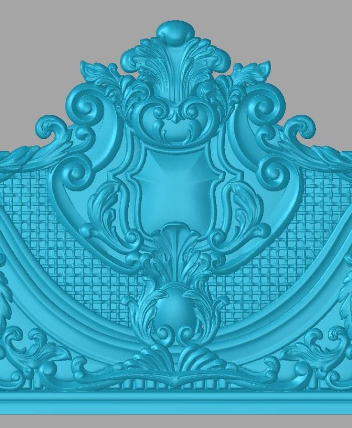 get a free bed carving STL file